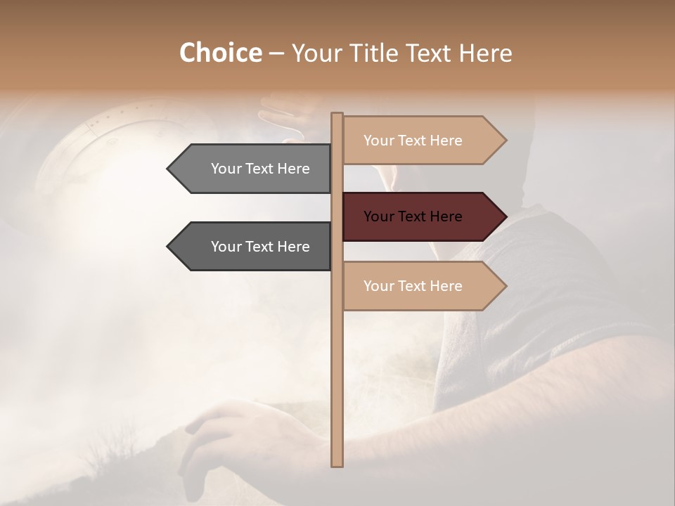Gravity Warning Science PowerPoint Template