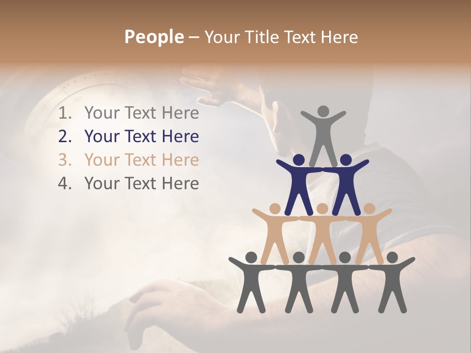 Gravity Warning Science PowerPoint Template