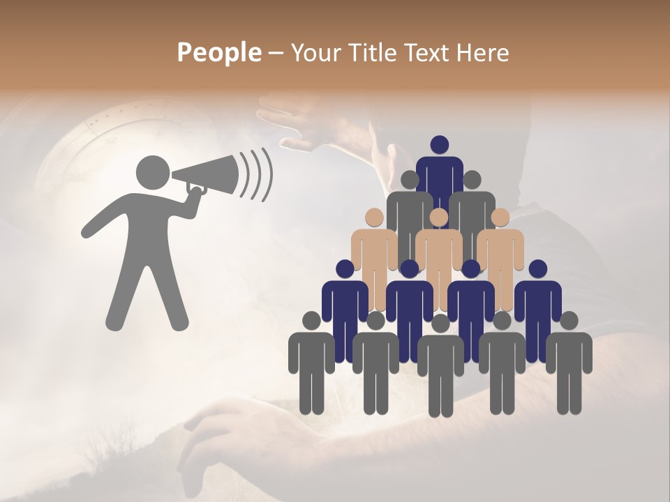 Gravity Warning Science PowerPoint Template