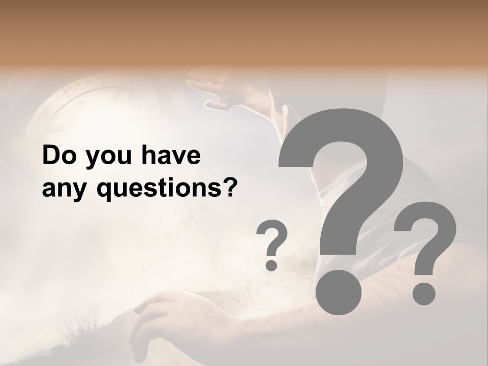 Gravity Warning Science PowerPoint Template