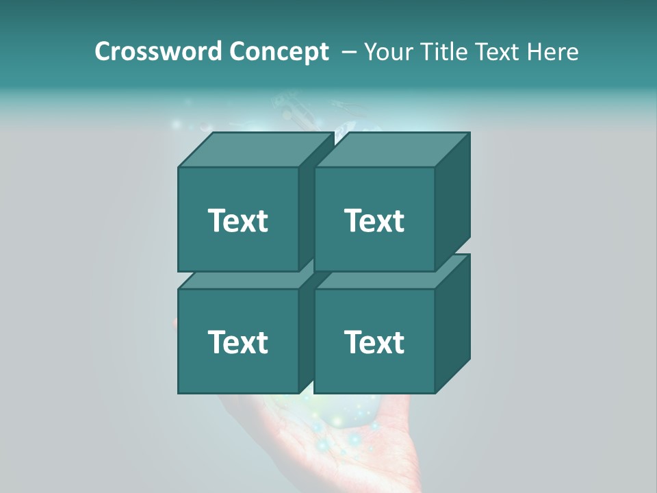 Innovation Hand Mobile PowerPoint Template