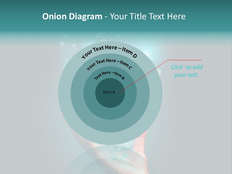 Innovation Hand Mobile PowerPoint Template