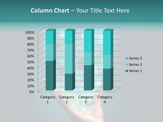 Innovation Hand Mobile PowerPoint Template