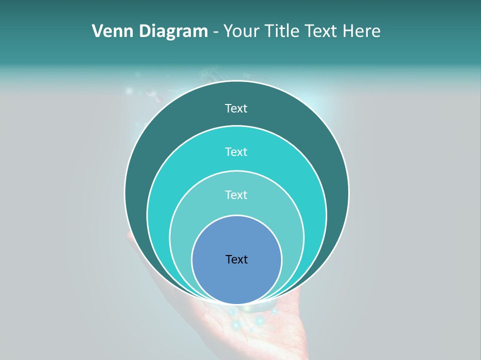 Innovation Hand Mobile PowerPoint Template