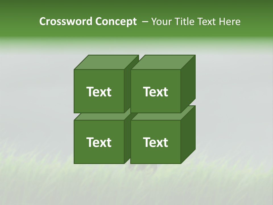 A Man Standing In A Field Holding An Umbrella PowerPoint Template