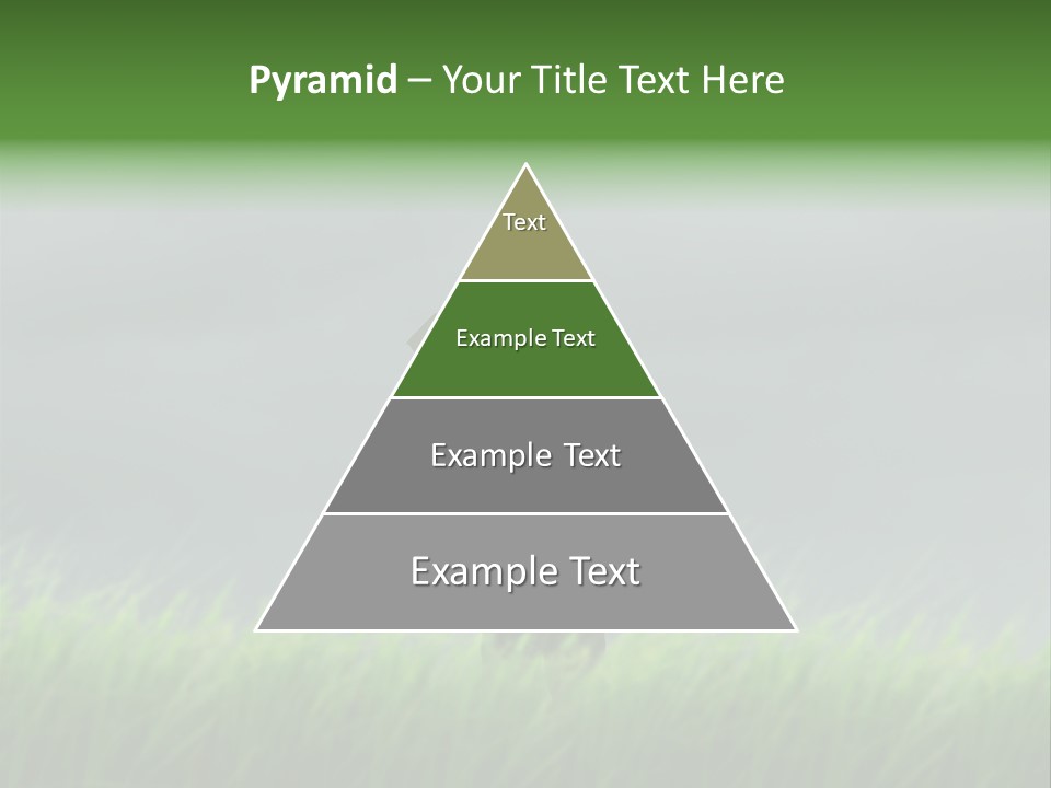 A Man Standing In A Field Holding An Umbrella PowerPoint Template