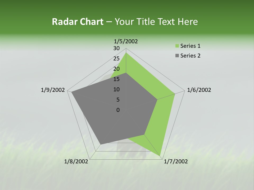 A Man Standing In A Field Holding An Umbrella PowerPoint Template
