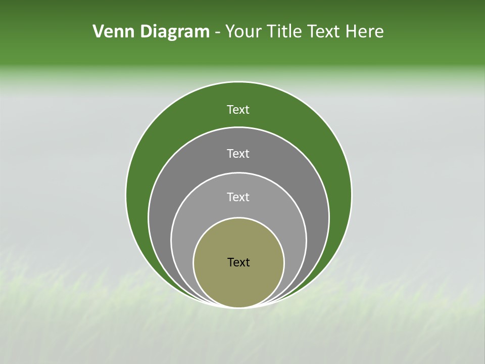 A Man Standing In A Field Holding An Umbrella PowerPoint Template