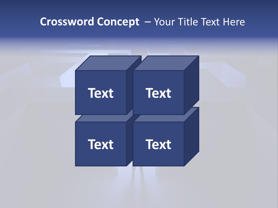 Wisdom Puzzle Conceptual PowerPoint Template