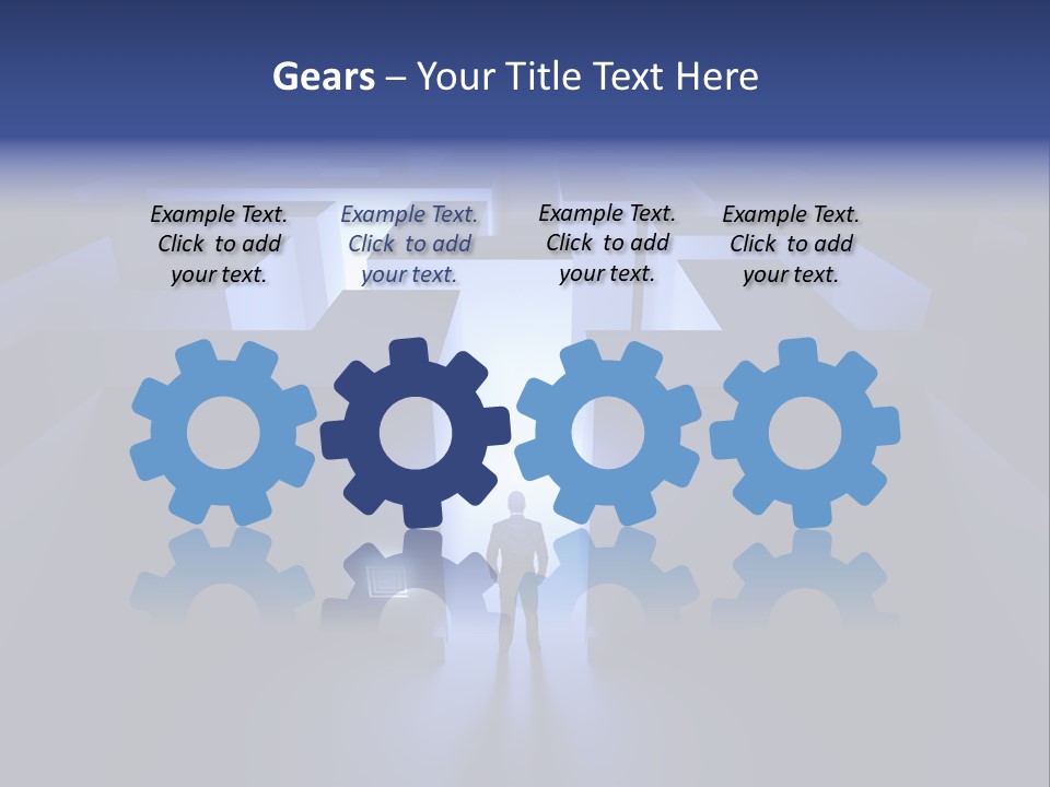 Wisdom Puzzle Conceptual PowerPoint Template