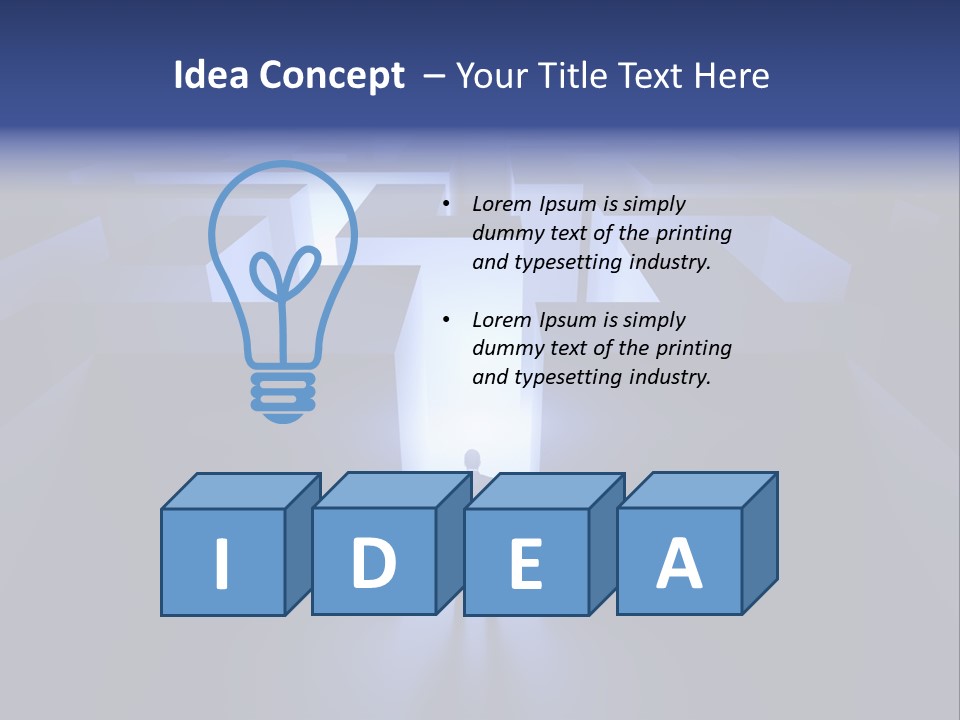 Wisdom Puzzle Conceptual PowerPoint Template