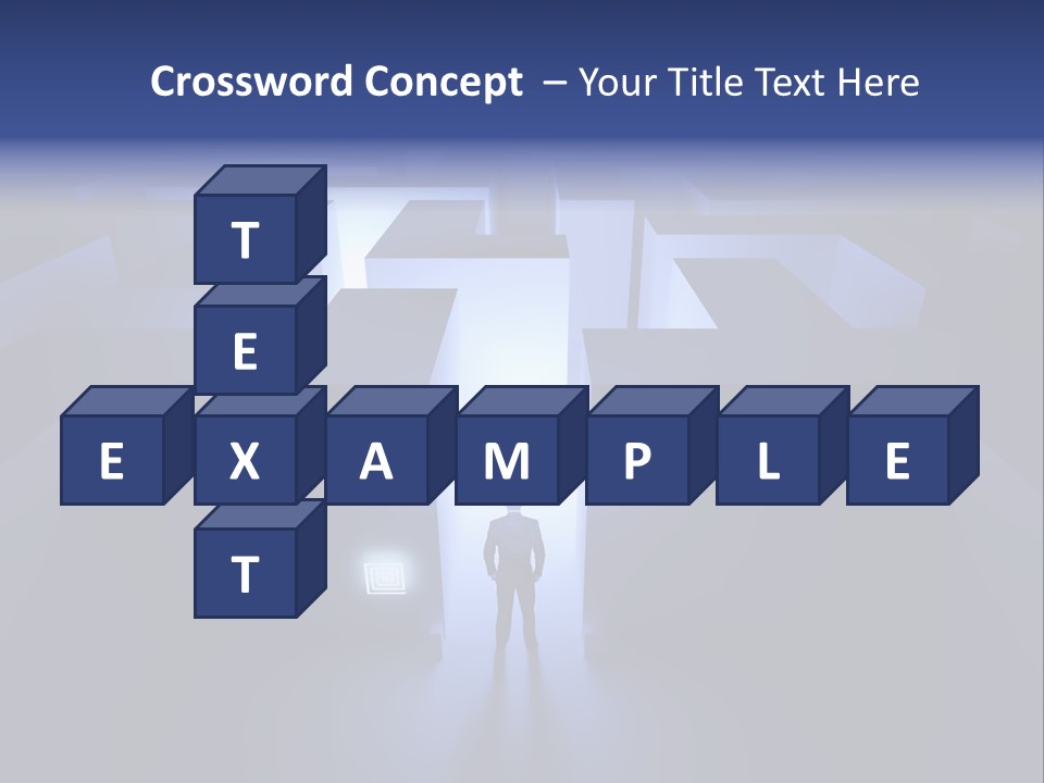 Wisdom Puzzle Conceptual PowerPoint Template