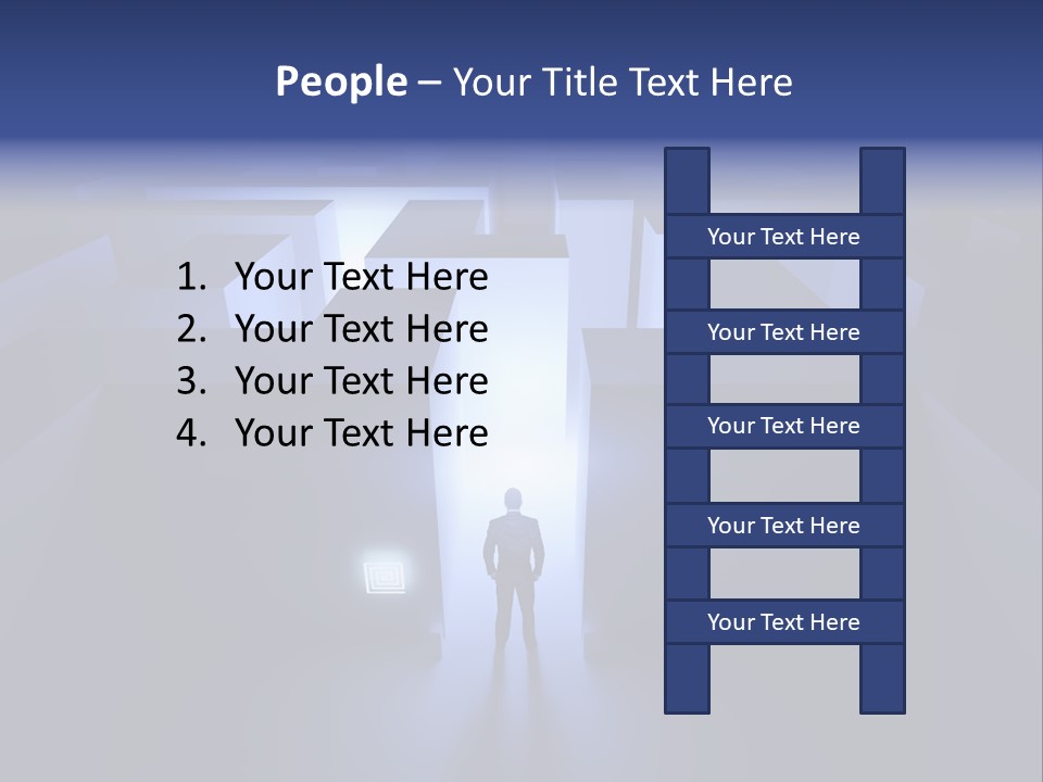 Wisdom Puzzle Conceptual PowerPoint Template