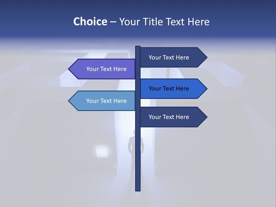 Wisdom Puzzle Conceptual PowerPoint Template