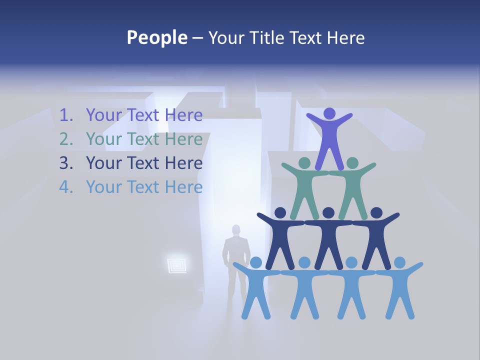 Wisdom Puzzle Conceptual PowerPoint Template