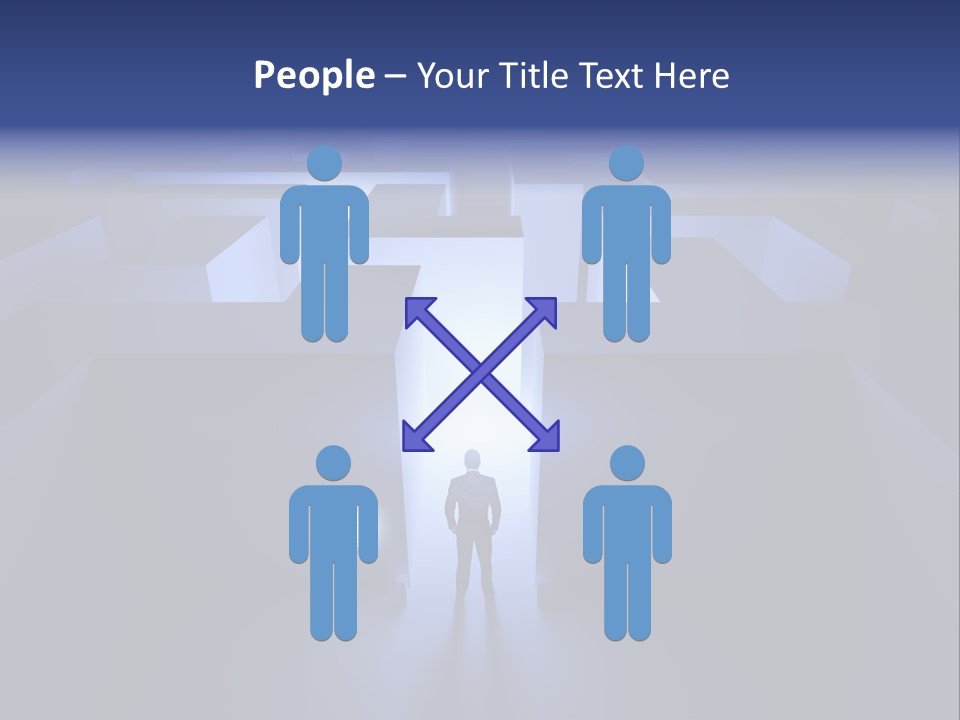 Wisdom Puzzle Conceptual PowerPoint Template