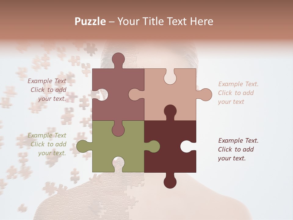 Close Up Skin Pretty PowerPoint Template