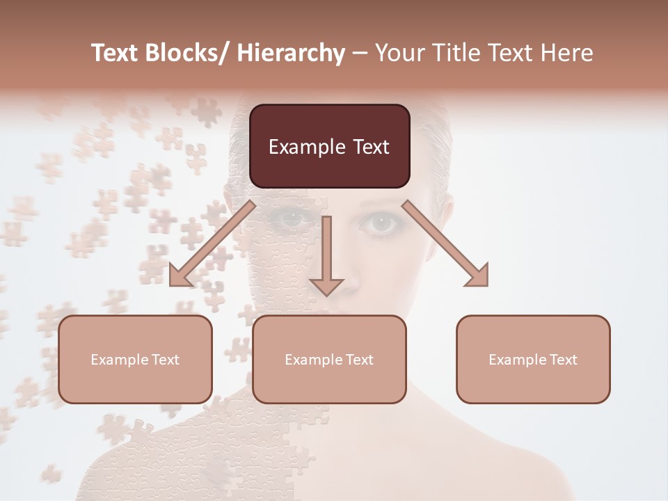 Close Up Skin Pretty PowerPoint Template