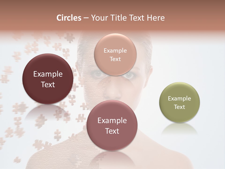Close Up Skin Pretty PowerPoint Template