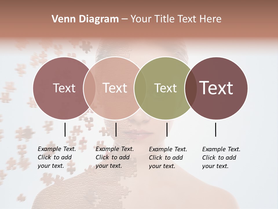 Close Up Skin Pretty PowerPoint Template