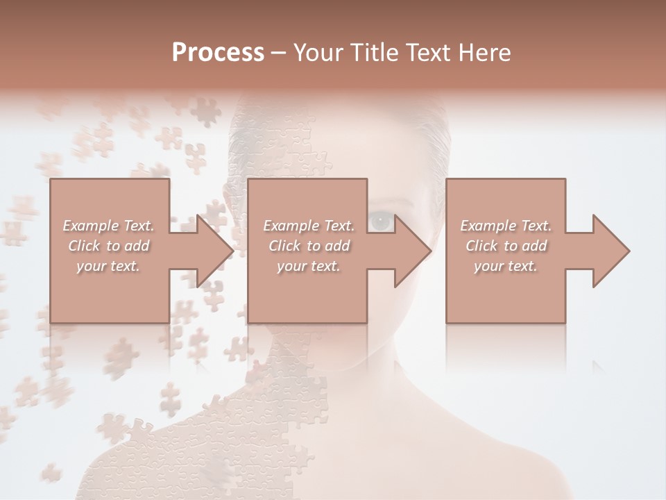 Close Up Skin Pretty PowerPoint Template