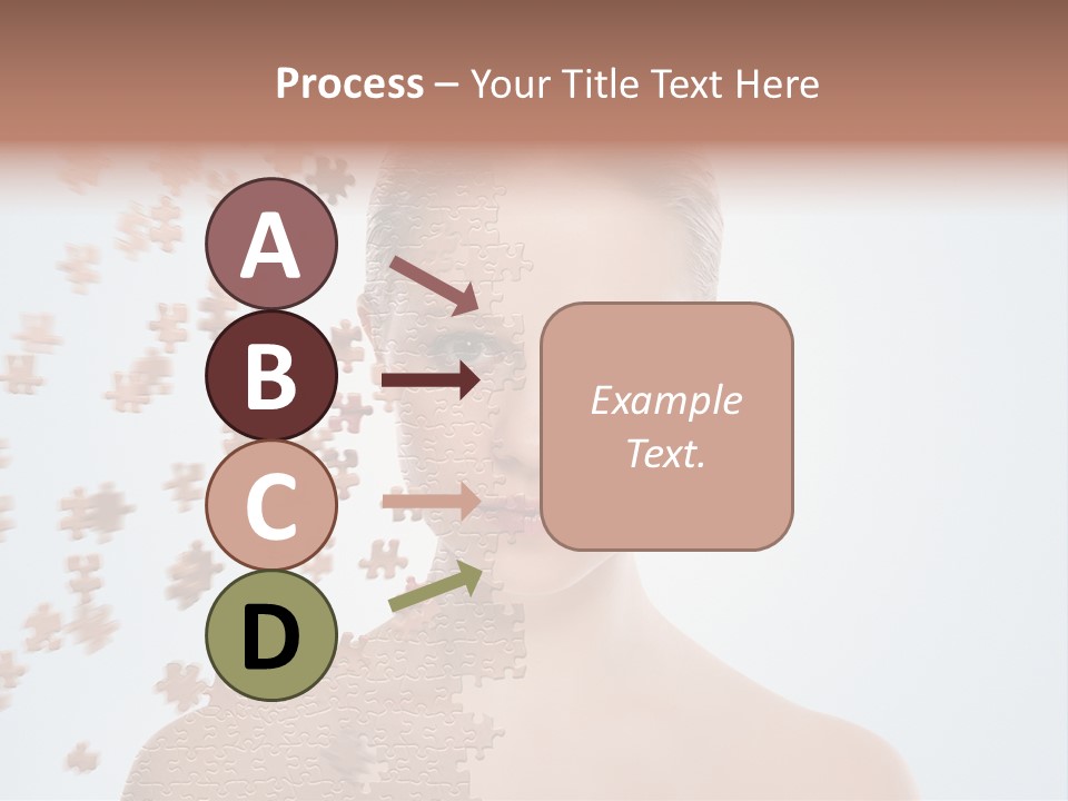 Close Up Skin Pretty PowerPoint Template