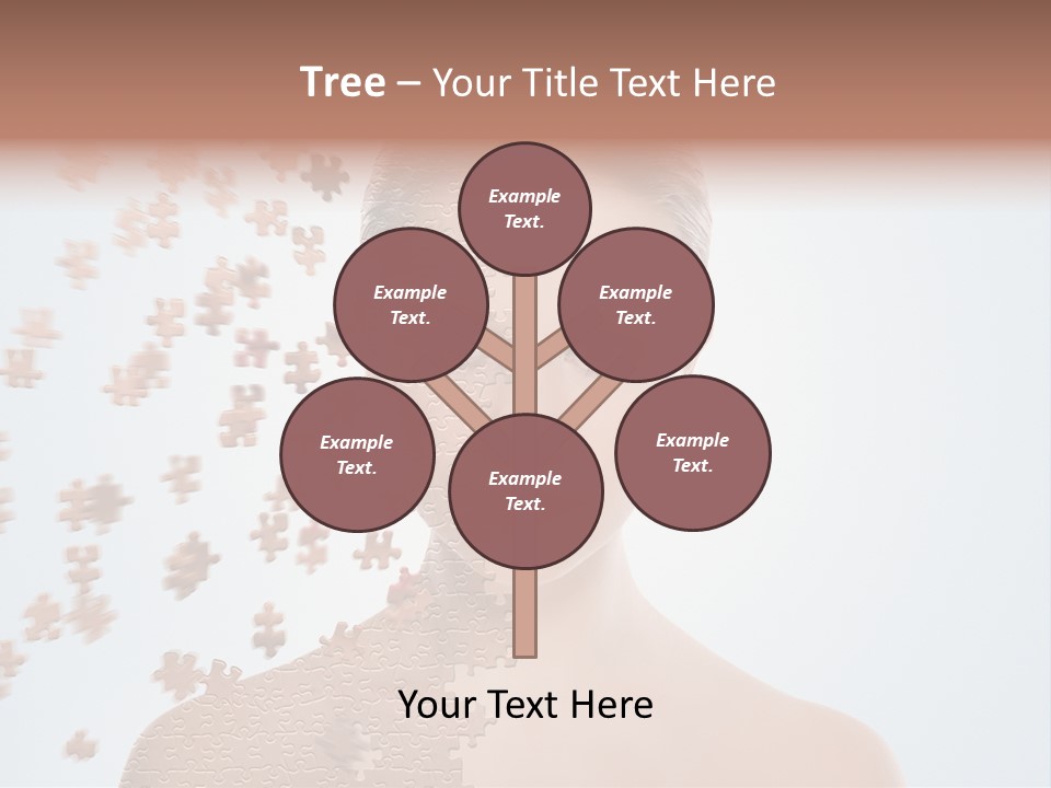 Close Up Skin Pretty PowerPoint Template