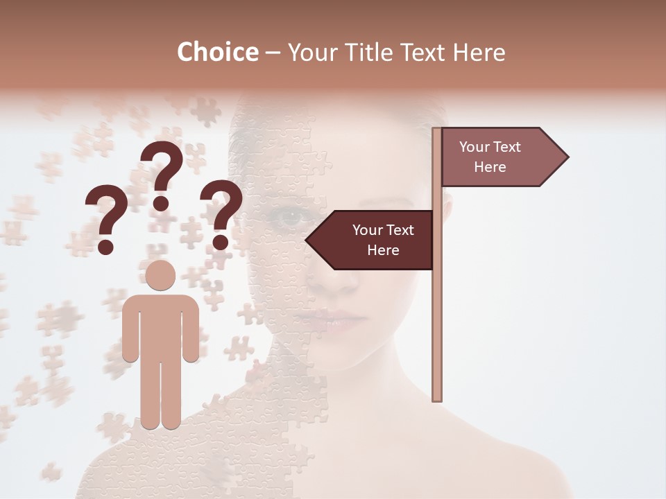 Close Up Skin Pretty PowerPoint Template