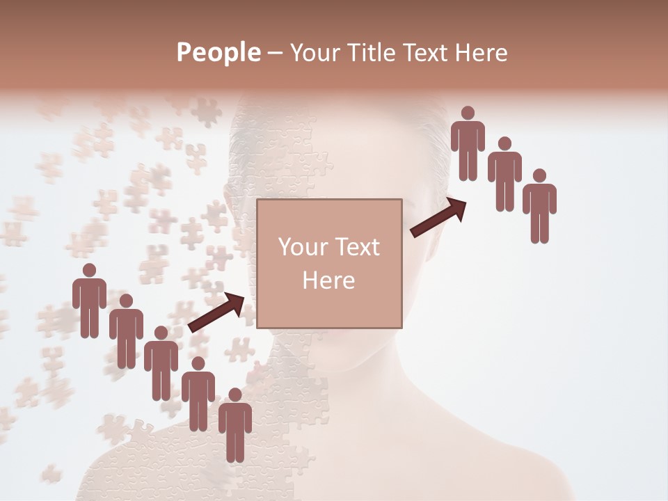 Close Up Skin Pretty PowerPoint Template