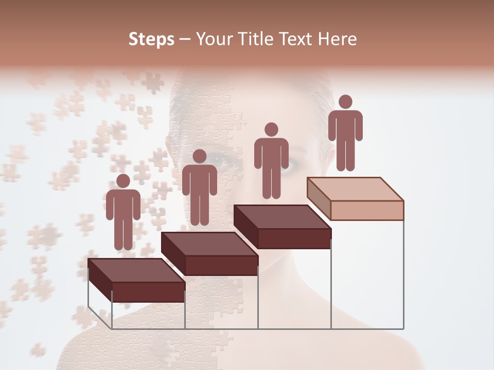 Close Up Skin Pretty PowerPoint Template