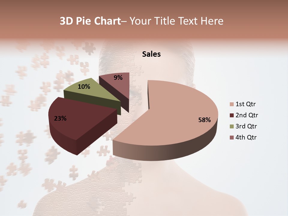 Close Up Skin Pretty PowerPoint Template