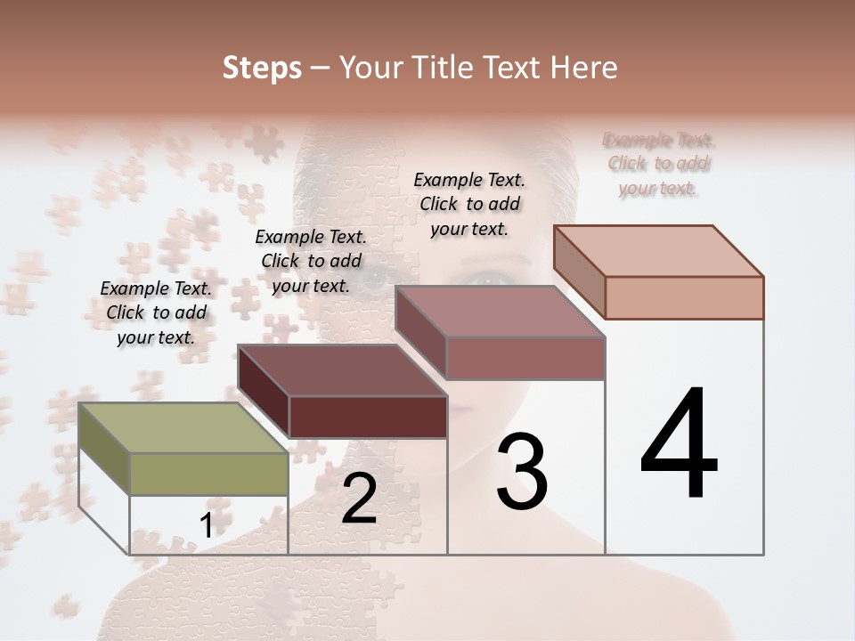 Close Up Skin Pretty PowerPoint Template