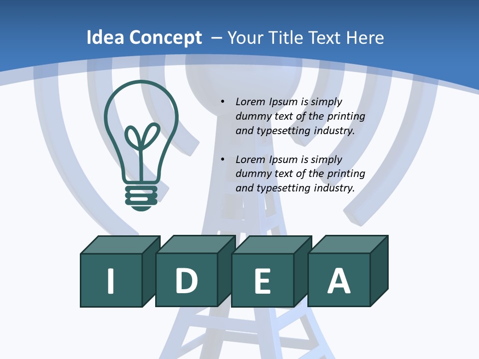 Young  Business Business Person PowerPoint Template