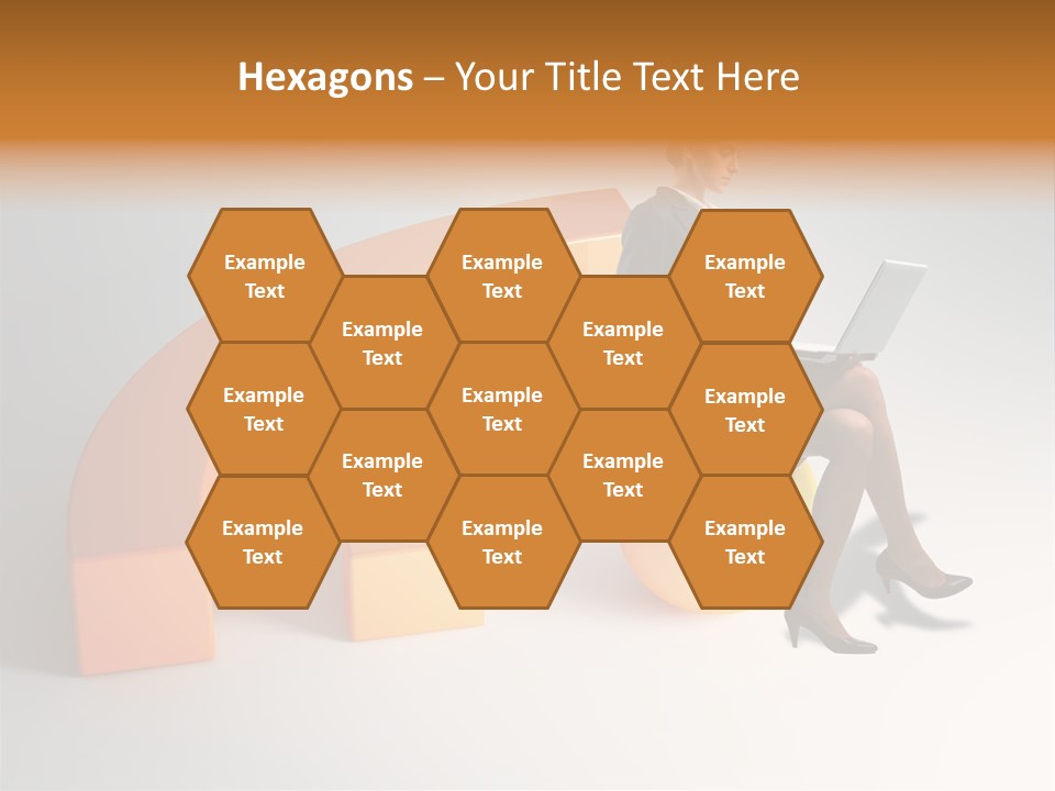 Caucasian Freedom Expression PowerPoint Template