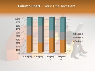 Caucasian Freedom Expression PowerPoint Template