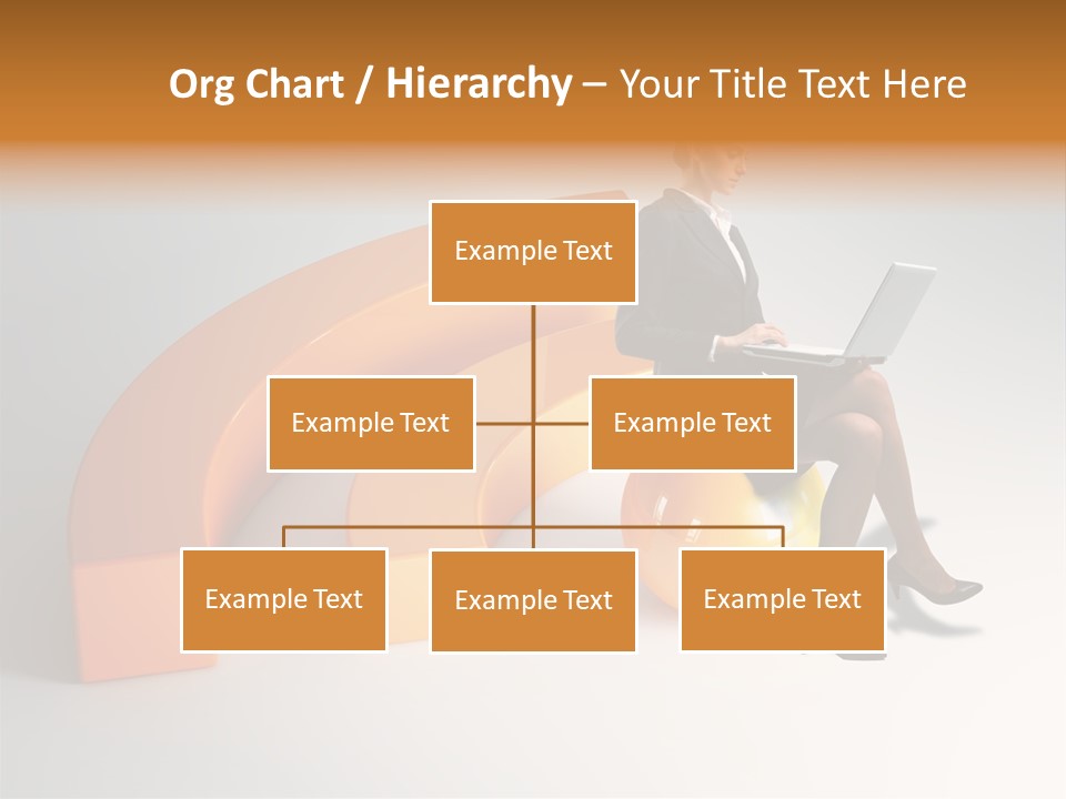 Caucasian Freedom Expression PowerPoint Template
