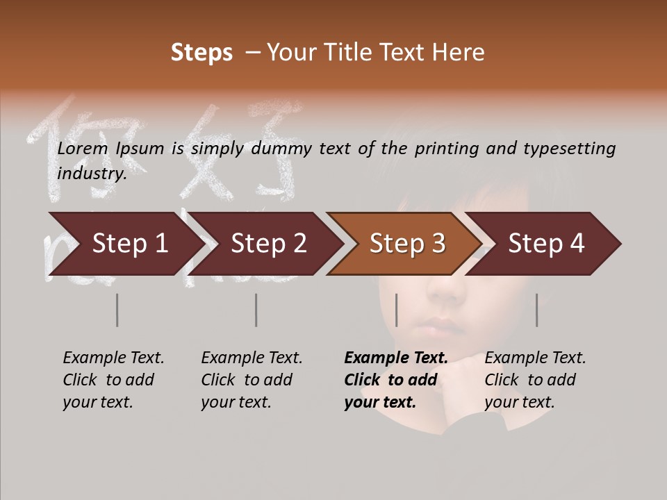 Expression Literacy Cute PowerPoint Template