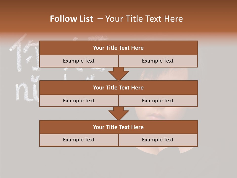 Expression Literacy Cute PowerPoint Template