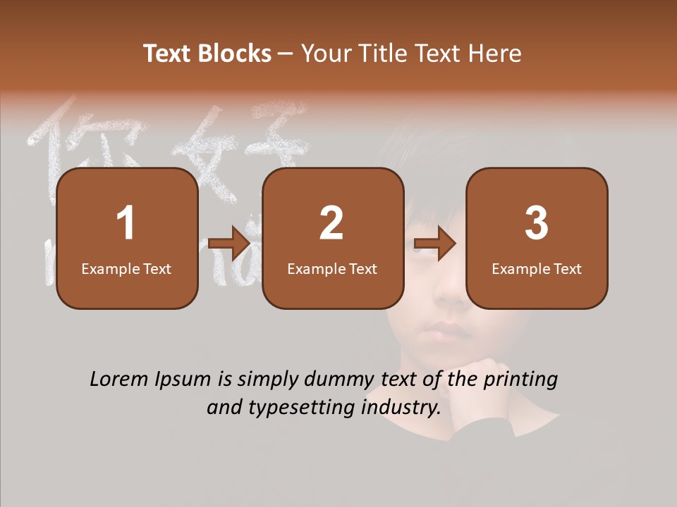 Expression Literacy Cute PowerPoint Template