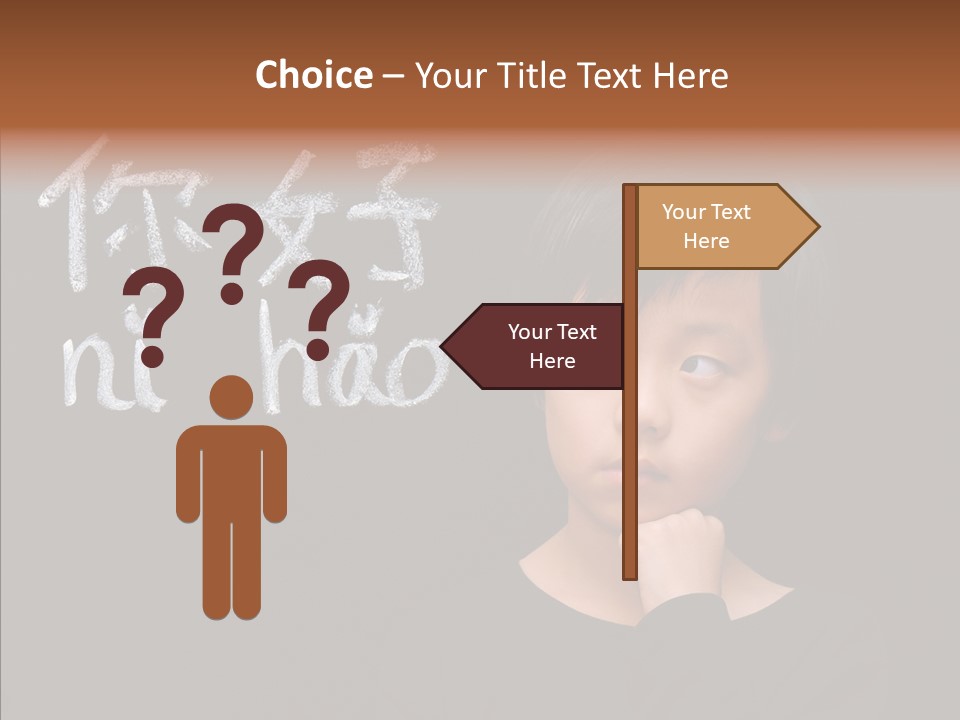 Expression Literacy Cute PowerPoint Template