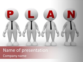 Worker Professional Study PowerPoint Template