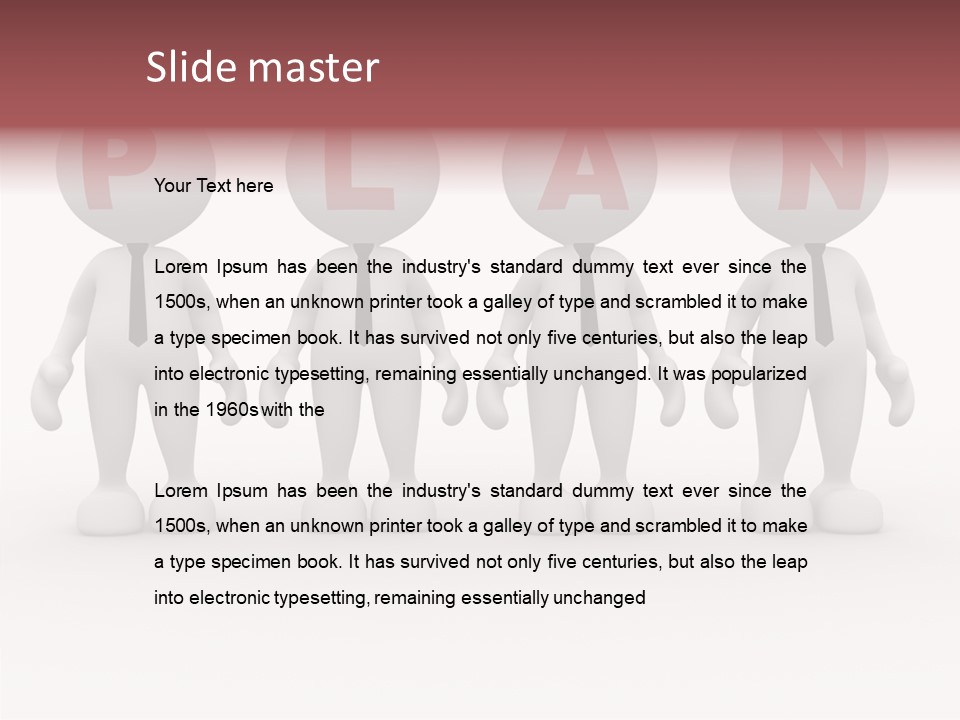 Worker Professional Study PowerPoint Template