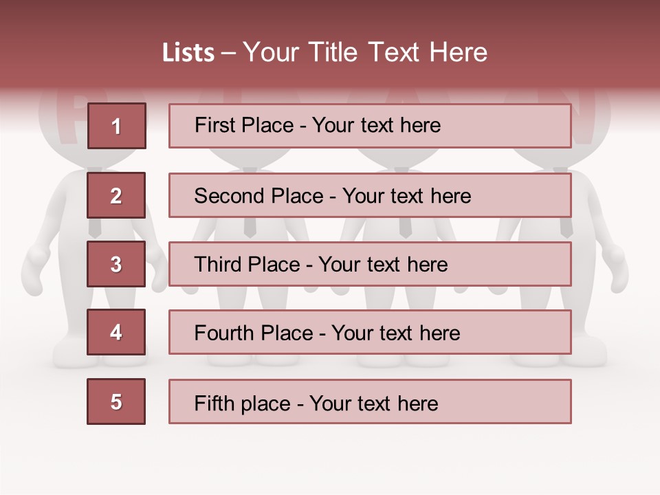 Worker Professional Study PowerPoint Template