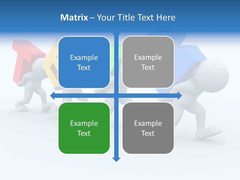 Human Guy Green PowerPoint Template