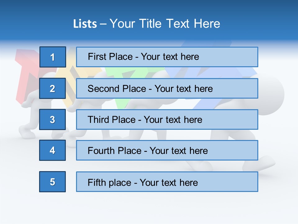 Human Guy Green PowerPoint Template