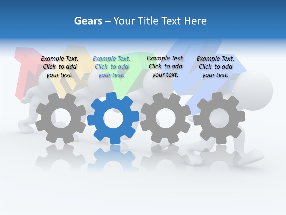 Human Guy Green PowerPoint Template