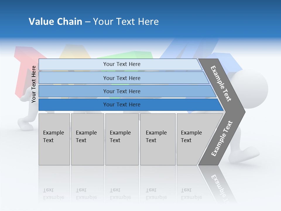 Human Guy Green PowerPoint Template