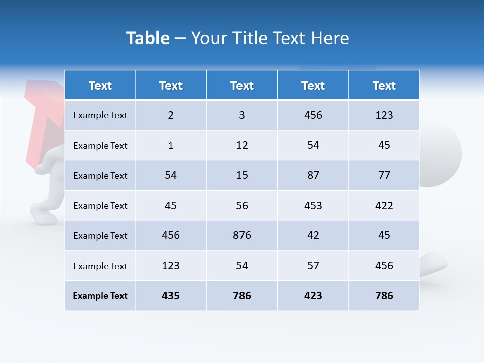 Human Guy Green PowerPoint Template