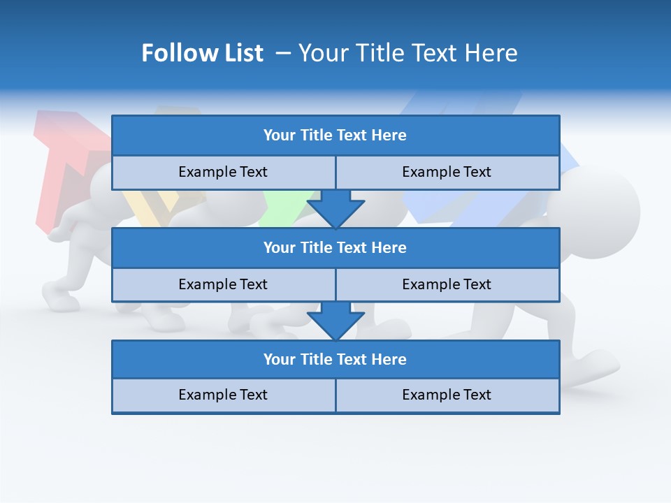 Human Guy Green PowerPoint Template