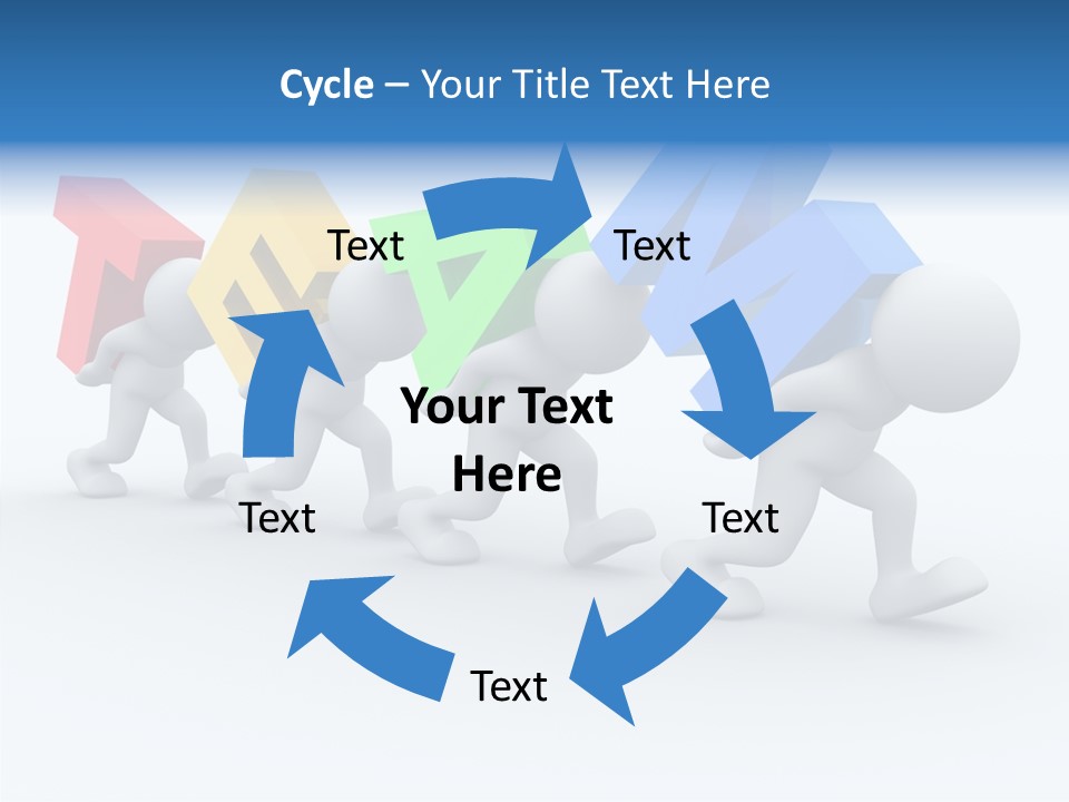 Human Guy Green PowerPoint Template